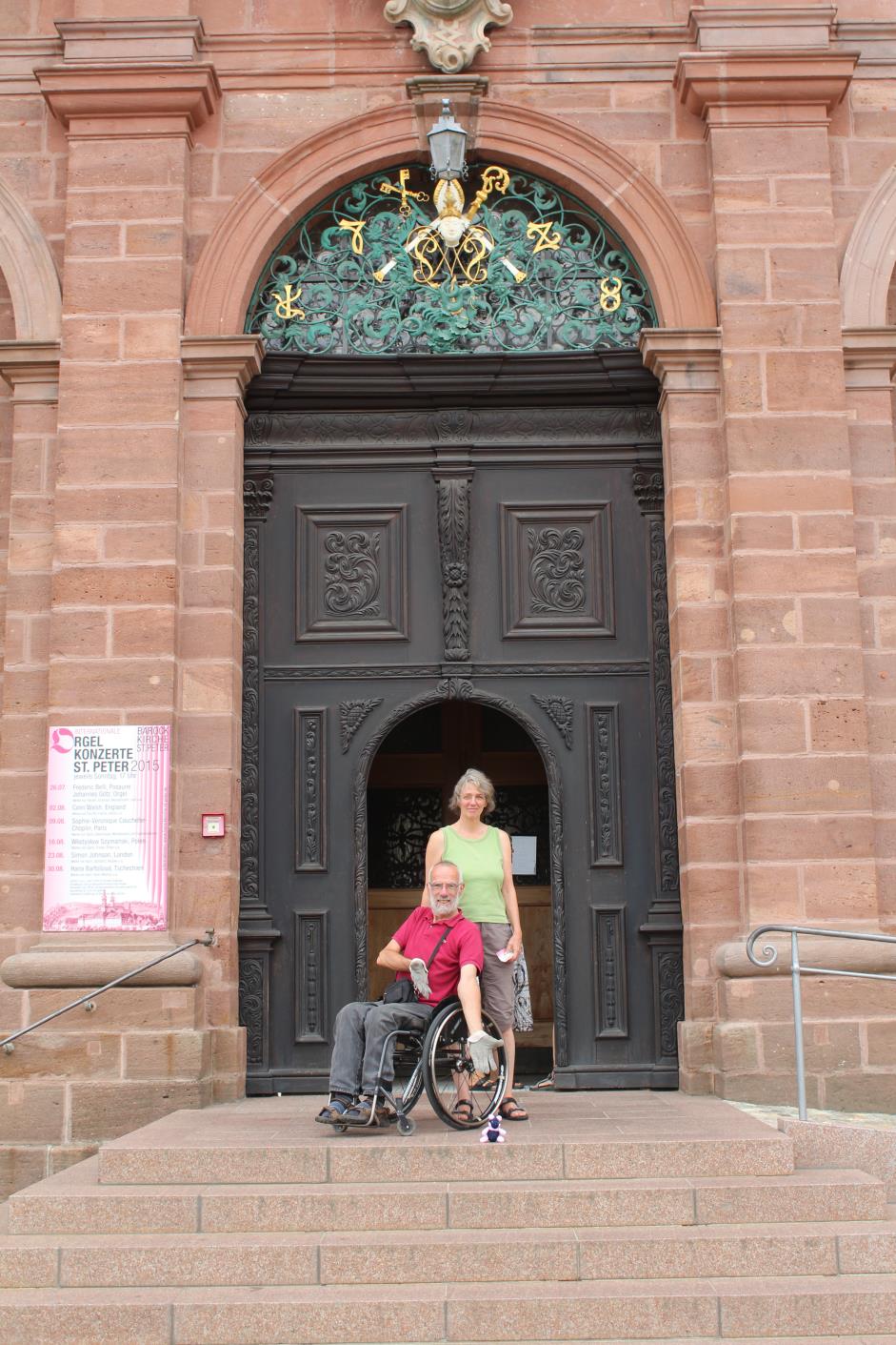 Door of St Peter's church, Black Forest