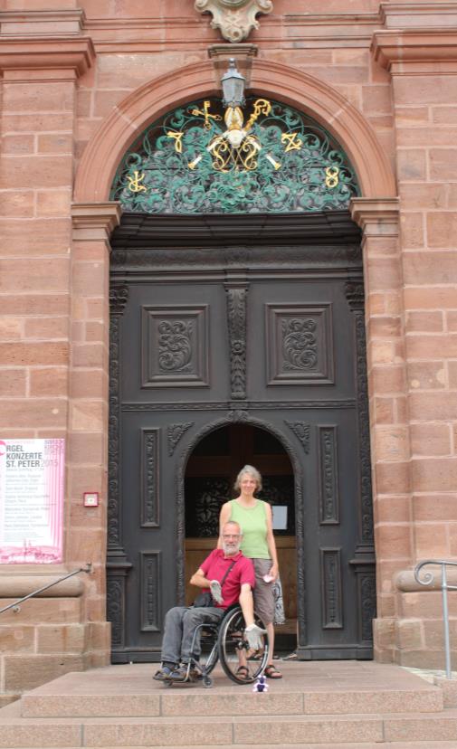 Door of St Peter's church, Black Forest