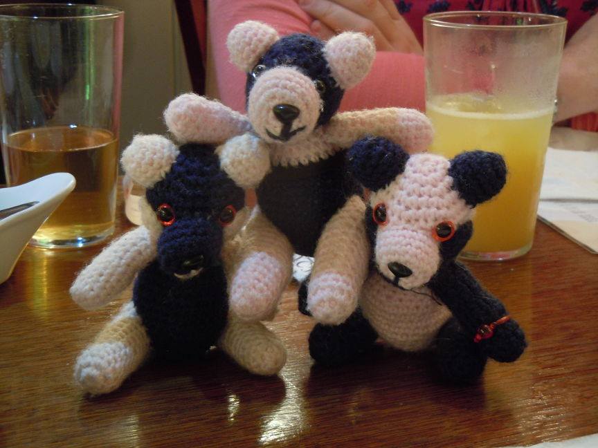 Jenna, Mick and Rupert