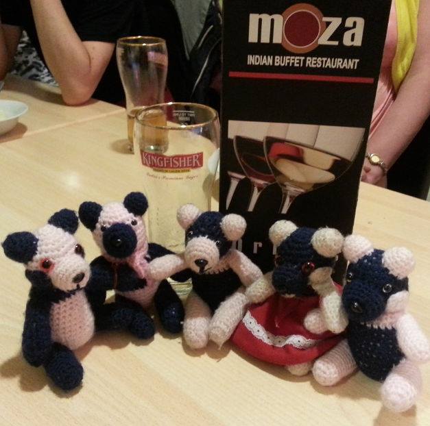 Another shot of the Diamonds pandas