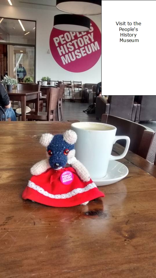 Katie the Panda at the People's History Museum