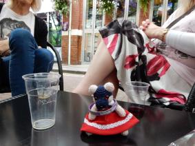 Katie with a Sparkle wristband