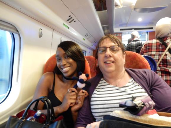 Lulu II the panda being adopted