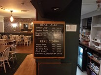 Function room at the Carlton Arms