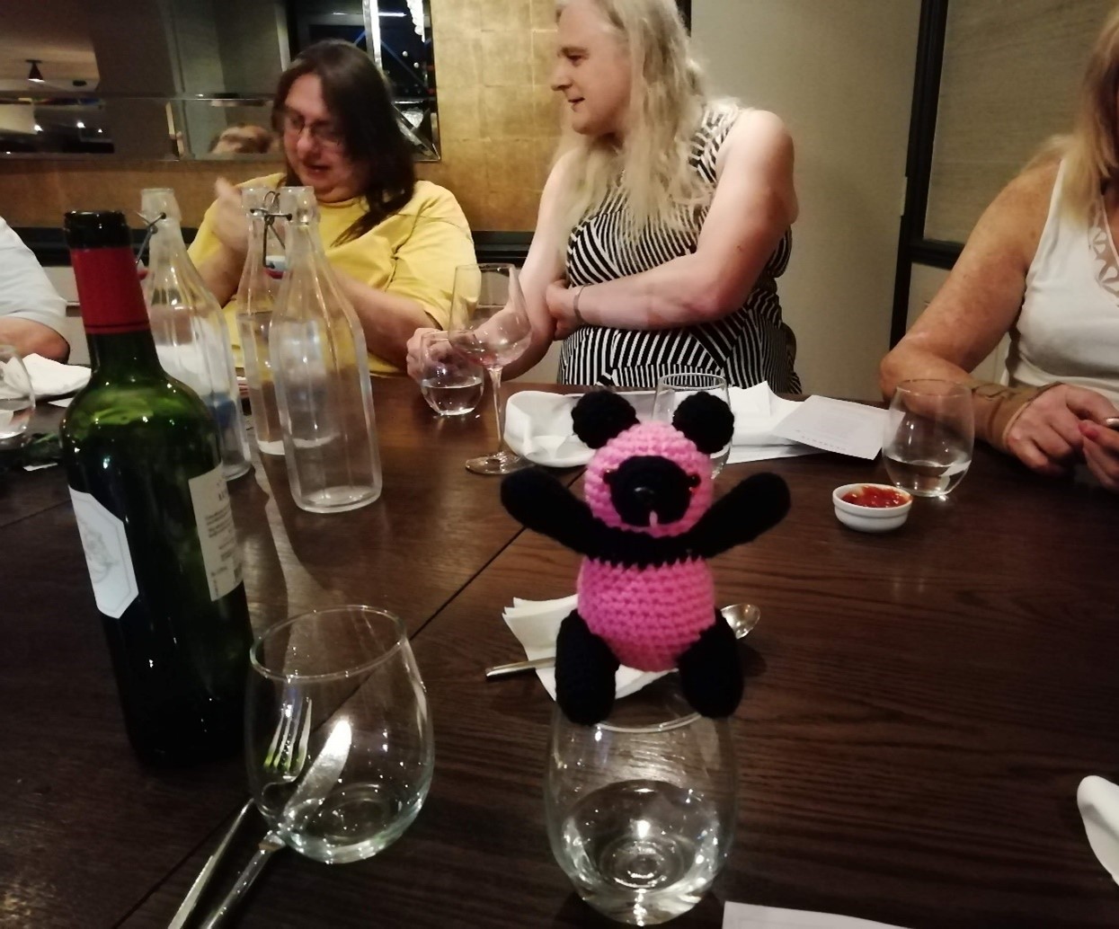 More people around a table